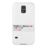 PEOPLE LOVES E  Samsung Galaxy S5 Cases