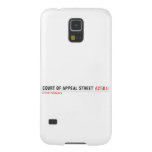 COURT OF APPEAL STREET  Samsung Galaxy S5 Cases