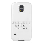 Periodic Table Writer  Samsung Galaxy S5 Cases