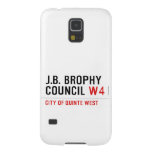 J.B. BROPHY COUNCIL  Samsung Galaxy S5 Cases