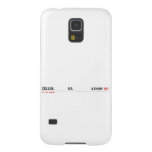 COLLEN.             KA.                 ATHINY  Samsung Galaxy S5 Cases