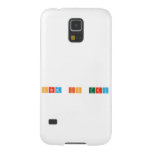 CHem is try  Samsung Galaxy S5 Cases