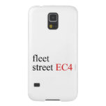 fleet  street  Samsung Galaxy S5 Cases