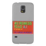 Weirdness Road  Samsung Galaxy S5 Cases
