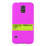 Khanyisile Tshabalala Street  Samsung Galaxy S5 Cases