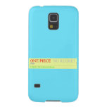 one piece  Samsung Galaxy S5 Cases