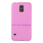 coral cresent  Samsung Galaxy S5 Cases