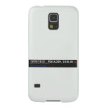  Ejercito st., poblacion, sibulan  Samsung Galaxy S5 Cases