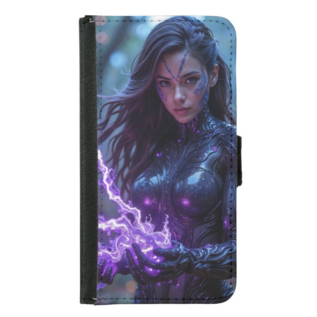 Samsung Galaxy S5 wallet case. (Front)