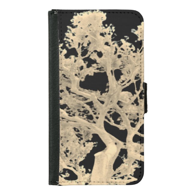 Samsung Galaxy S5 wallet case art and design style (Front)