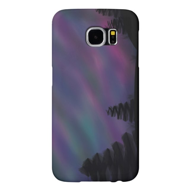 Samsung Galaxy S6 Case - Aurora Borealis (Back)
