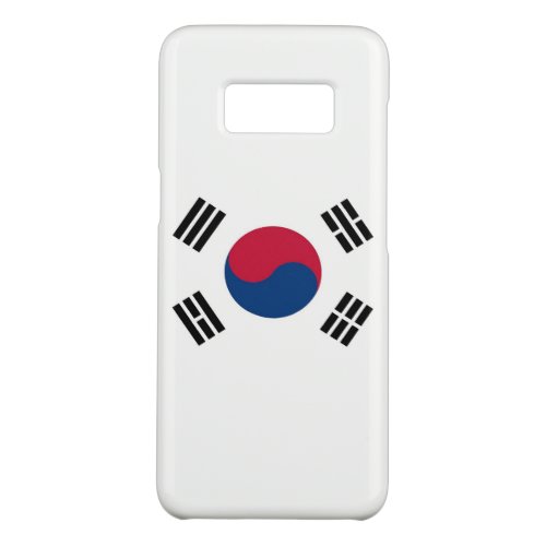 Samsung Galaxy S8 Case with flag of South Korea