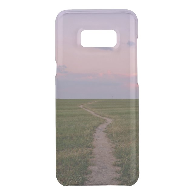 Samsung Galaxy S8+ Cases with A Path in Vast Field (Back)