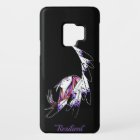 Samsung Galaxy S9 cell case woman eagle feathers