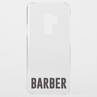 Samsung Galaxy S9+ Clear Barber Deflector Case