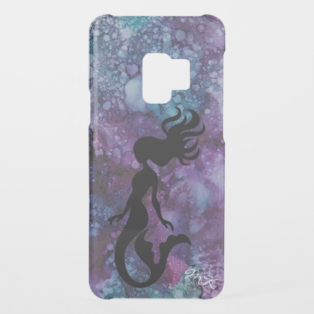 Samsung Galaxy S9 Clearly "INKBLOTS/Mermaid" Uncommon Samsung Galaxy Case (Back)