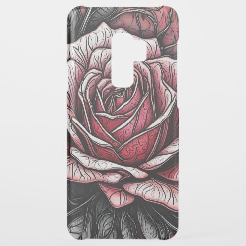 Samsung Galaxy S9 Funnel with Red Rose Uncommon Samsung Galaxy S9 Plus Case