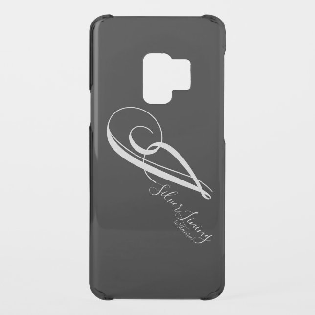 SAMSUNG GALAXY S9 Silver Lining design Uncommon Samsung Galaxy Case (Back)