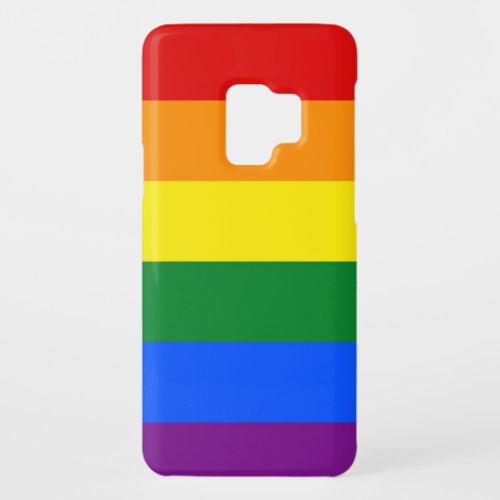 Samsung Galaxy S Case with Rainbow LGBT Pride Flag