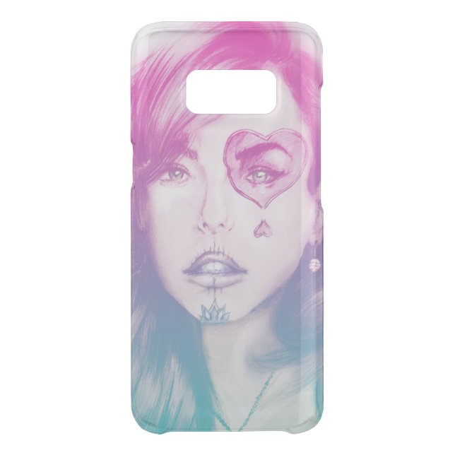 Samsung Galaxy vintage case - Rainbow (Back)