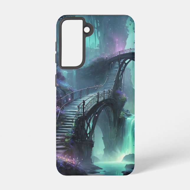 Samsung Phone Case: Moonstone Caverns Samsung Galaxy Case (Back)