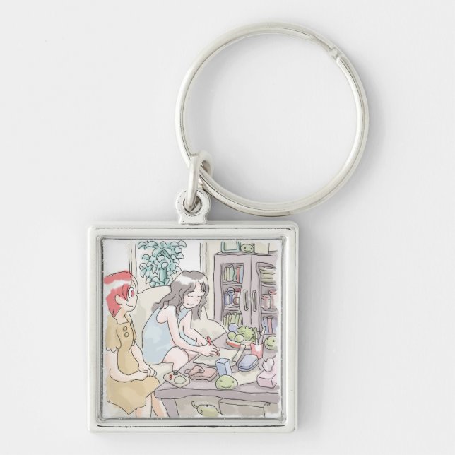 Samu Goya Keychain (Front)