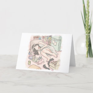 Samu Kuji Letterpress Thank You Card