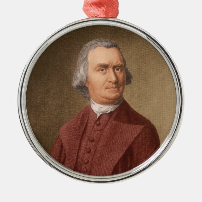 Samuel Adams Metal Ornament (Front)