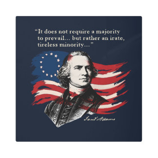 Samuel Adams Metal Print