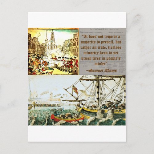 Samuel Adams Postcard