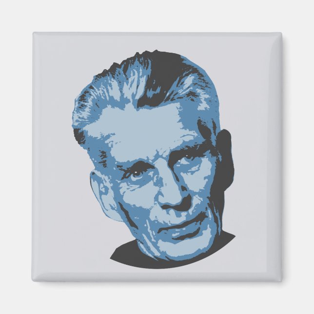 Samuel Beckett Magnet (Front)