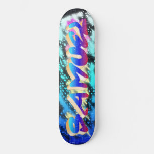 SAMUEL Customized Graffiti Skateboard