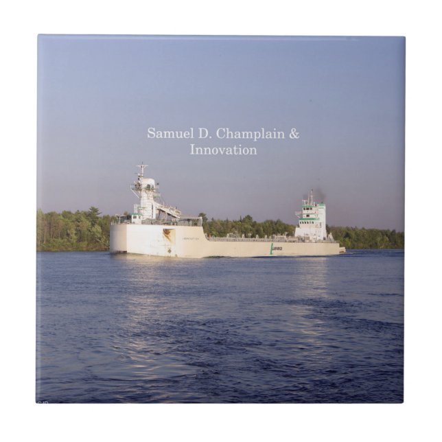 Samuel D. Champlain & Innovation tile (Front)