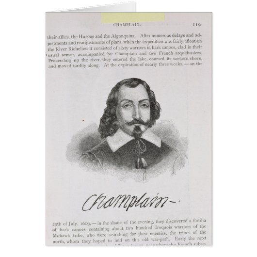 Samuel de Champlain (Front)