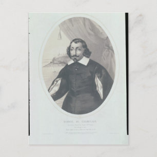 Samuel de Champlain 1854 Postcard