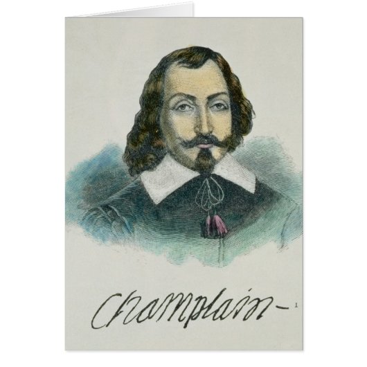 Samuel de Champlain Cards (Front)
