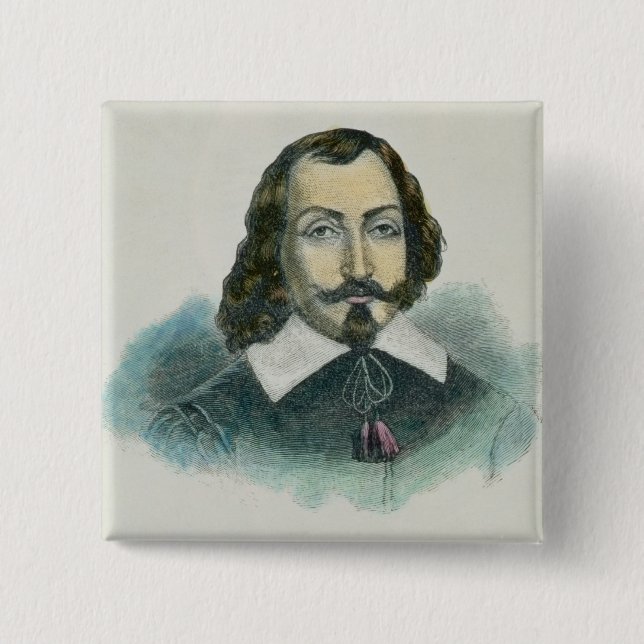 Samuel de Champlain Pinback Button (Front)