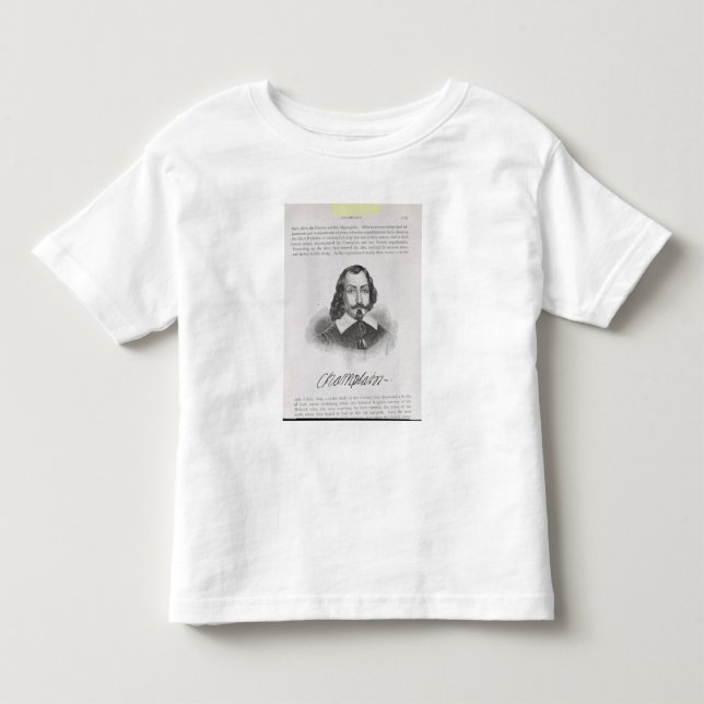 Samuel de Champlain Toddler T-shirt (Front)