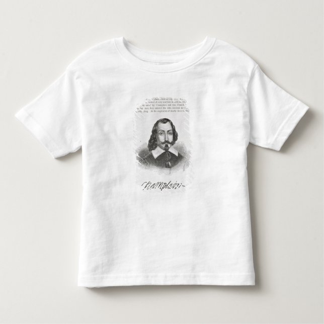 Samuel de Champlain Toddler T-shirt (Front)