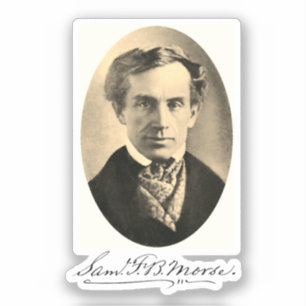 Samuel Finley Breese Morse Sticker