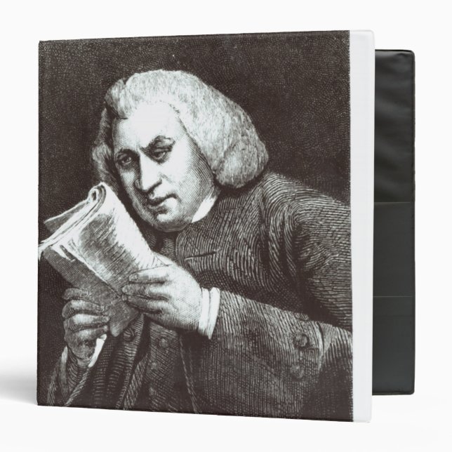 Samuel Johnson 3 Ring Binder (Front/Inside)