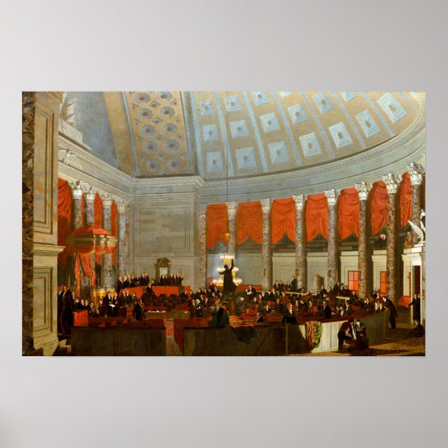 Samuel Morse The House of Representatives Poster (Front)