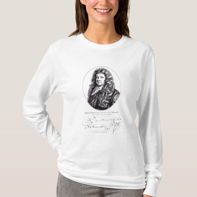 Samuel Pepys T-Shirt (Front)