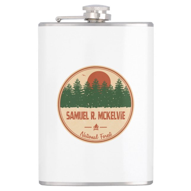 Samuel R. McKelvie National Forest Flask (Front)