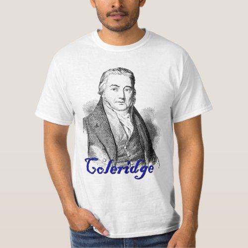 Samuel Taylor Coleridge Etching T_Shirt