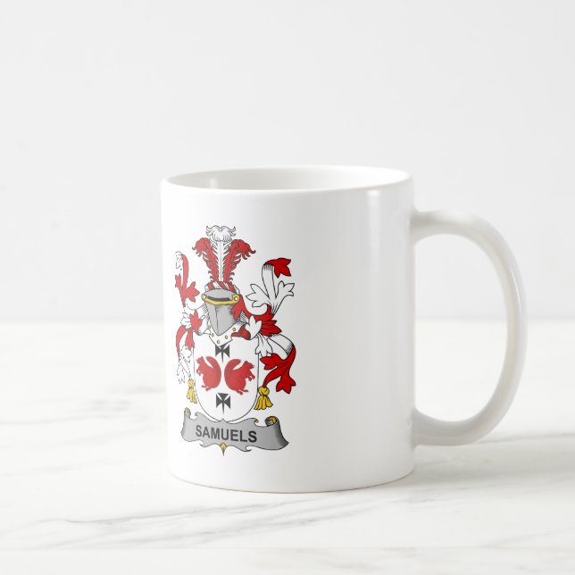 Samuels Family Crest Coffee Mug (Right)