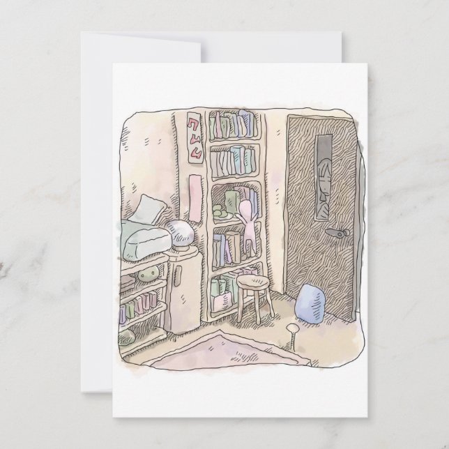 Samuku Mu Note Card (Front)