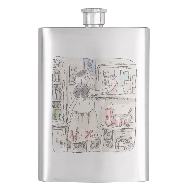 Samuku Saba Flask (Front)