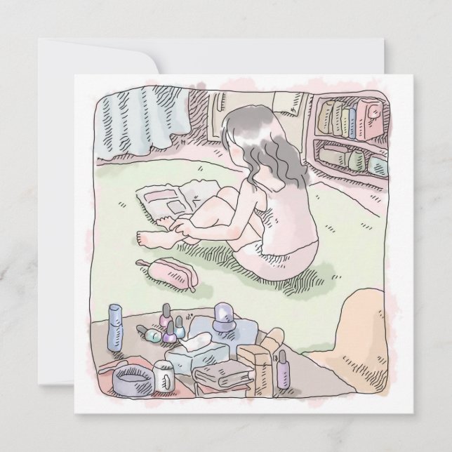 Samuku Shiji Note Card (Front)