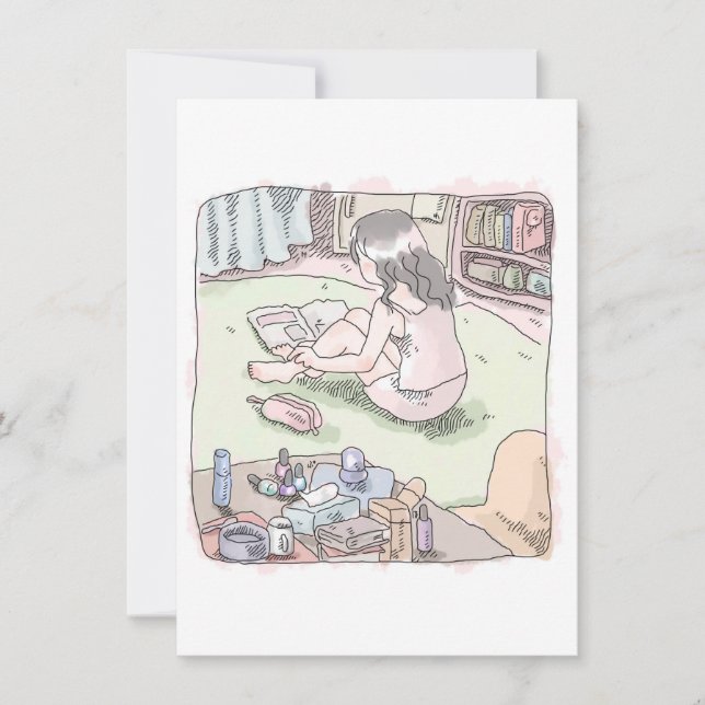 Samuku Shiji Note Card (Front)